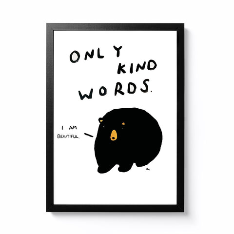 Only Kind Words
