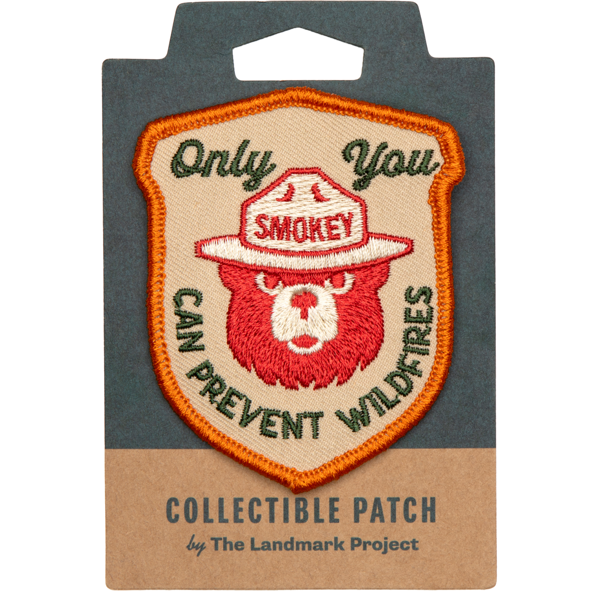 SMOKEY BEAR JEEP Protect Homes Embroidered Patch – Iron-On/Sew-On – Wildland Firefighter