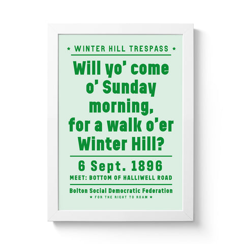 Winter Hill Trespass