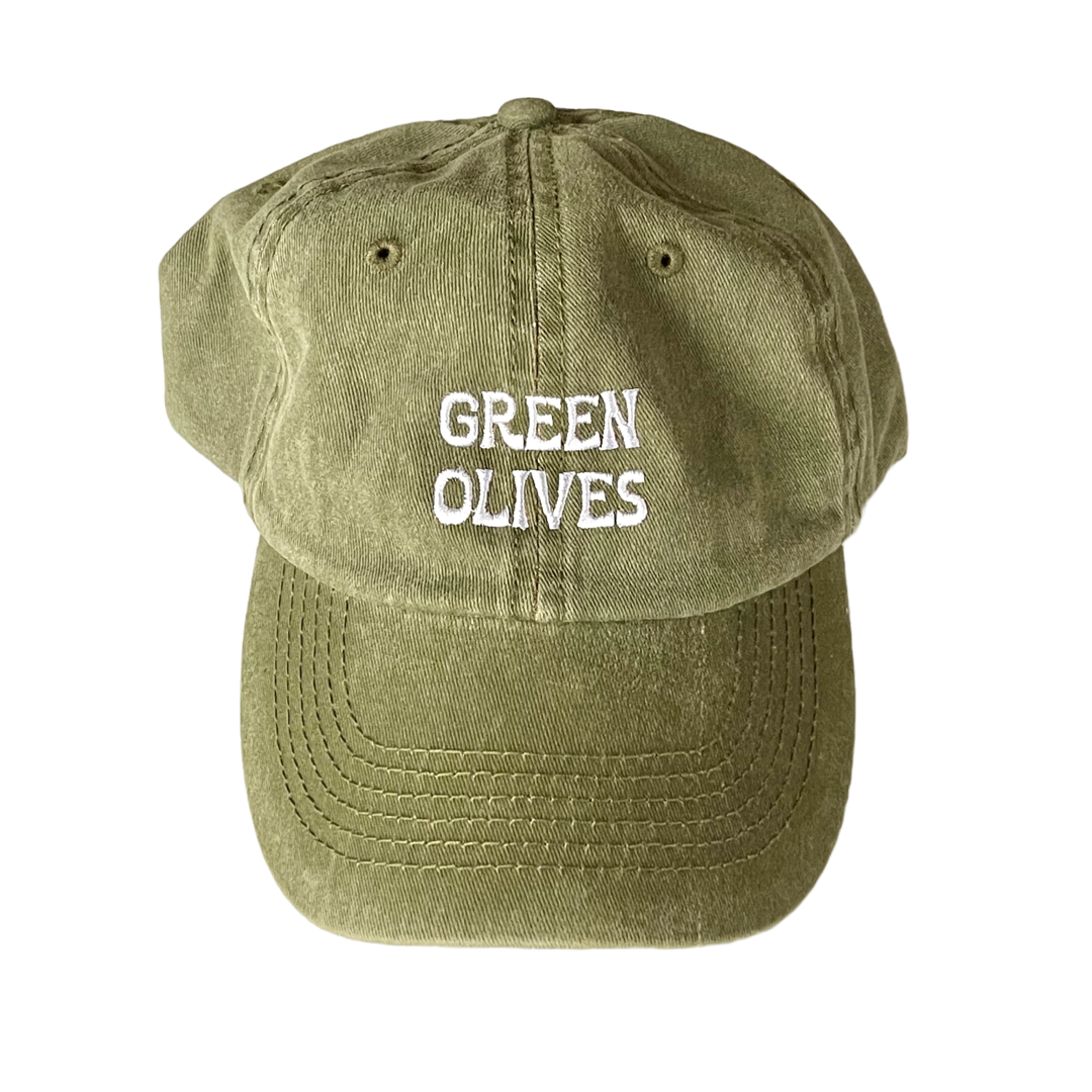 Green Olives Hat National Park Print Shop