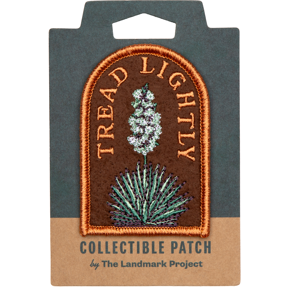 Tread Lightly Embroidered Patch – National Park Print Shop