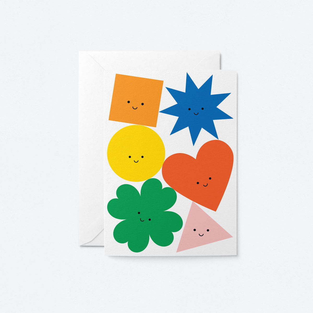 Happy Shapes Greeting Card – National Park Print Shop