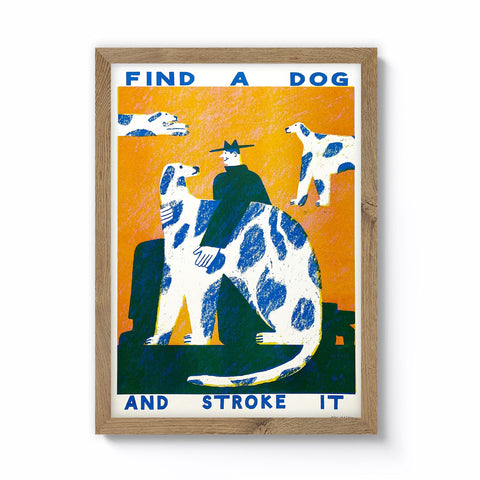 Find a Dog and Stroke it