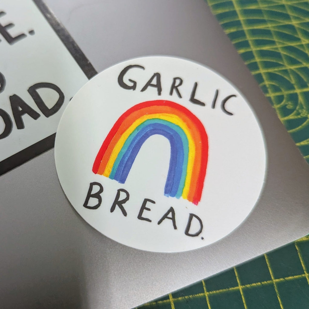 Garlic Bread - Billy Murphy Sticker – National Park Print Shop