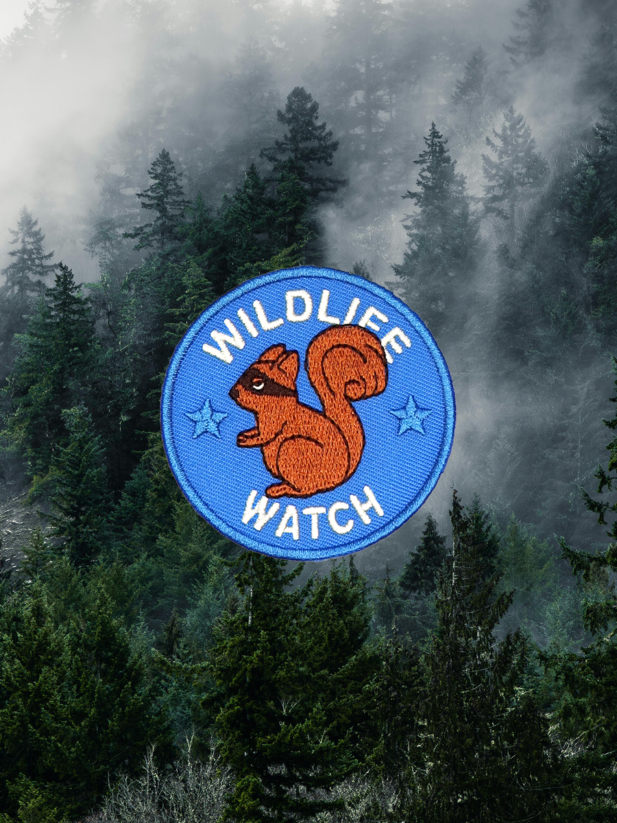 Wildlife Watch Patch – National Park Print Shop