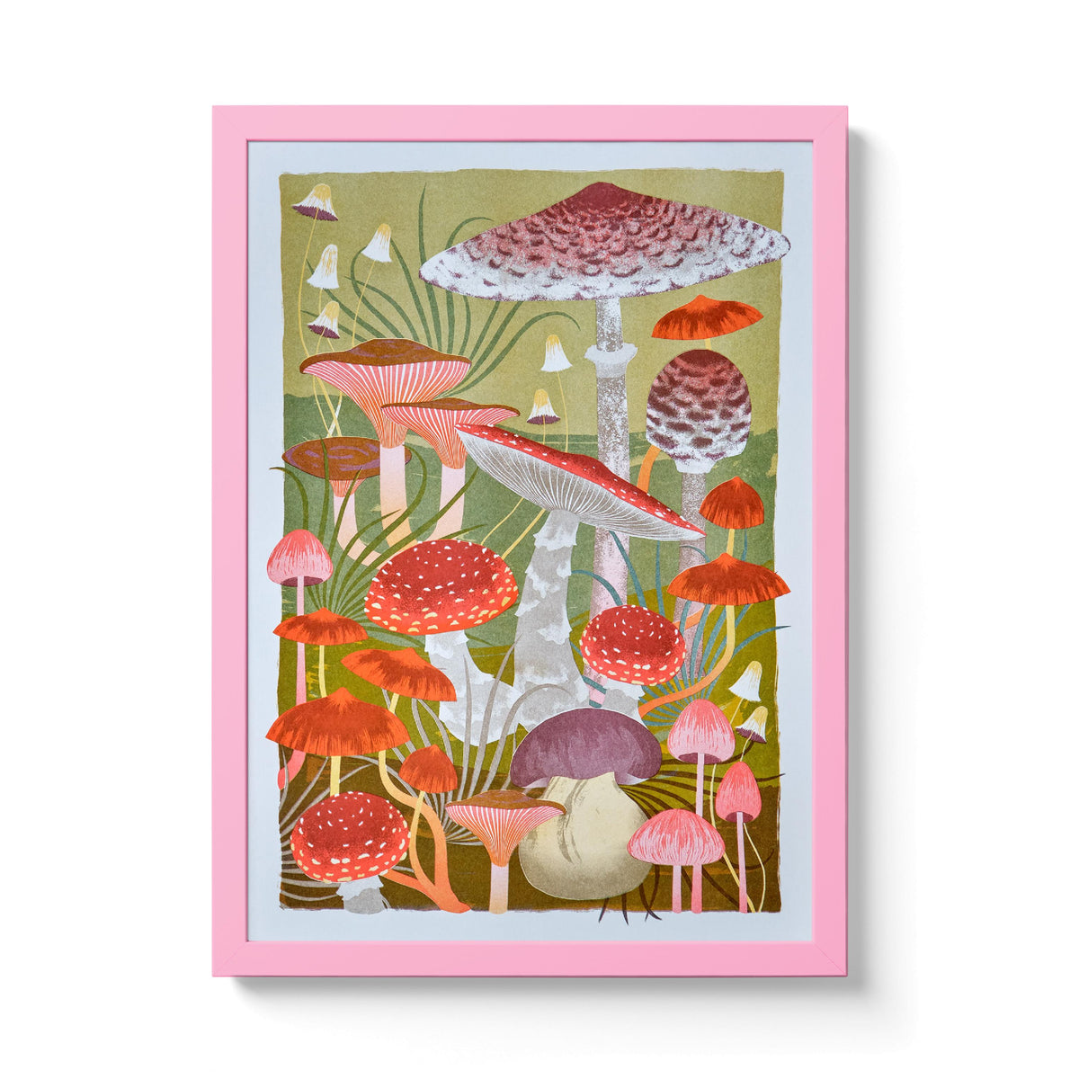 Fungi · Riso Print – National Park Print Shop