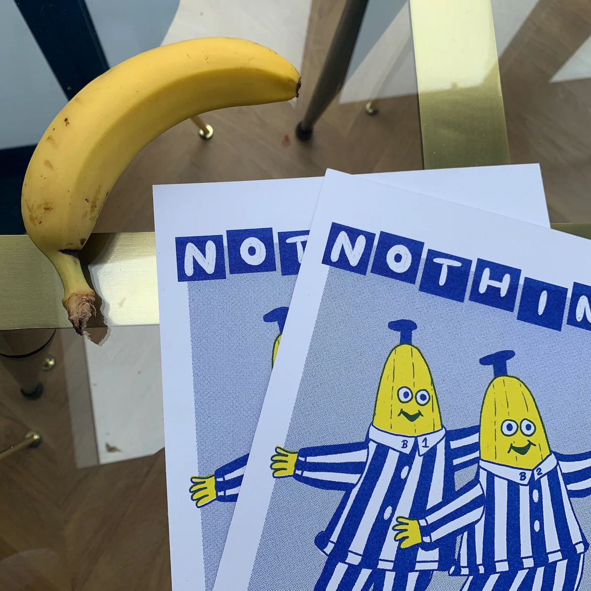 Nothing Matters - Bananas Riso Print – National Park Print Shop