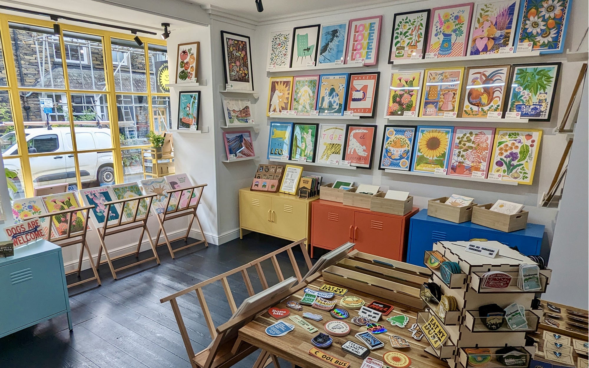 Indie art and illustrated goods from our Lake District studio & shops.
