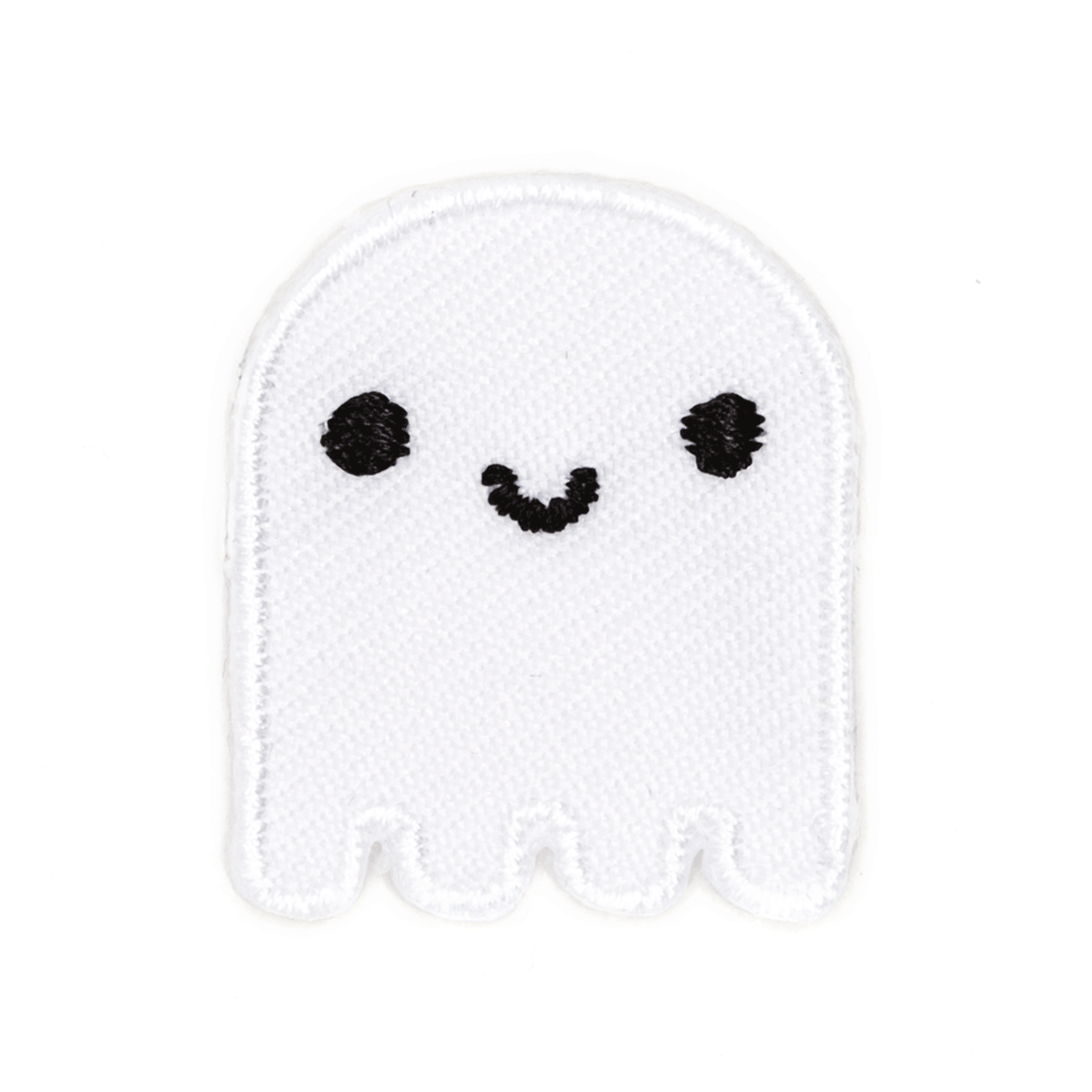 Ghost Embroidered Sticker Patch – National Park Print Shop