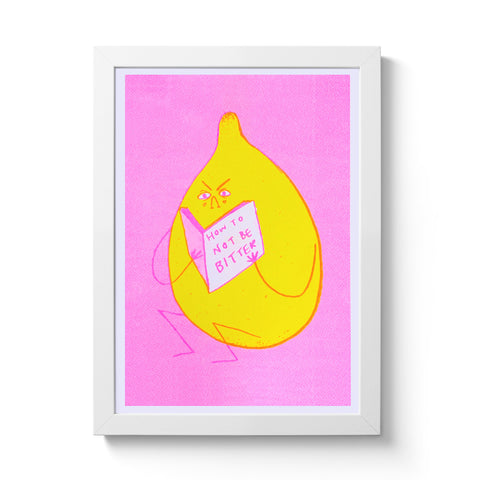 Bitter Lemon - Riso Print