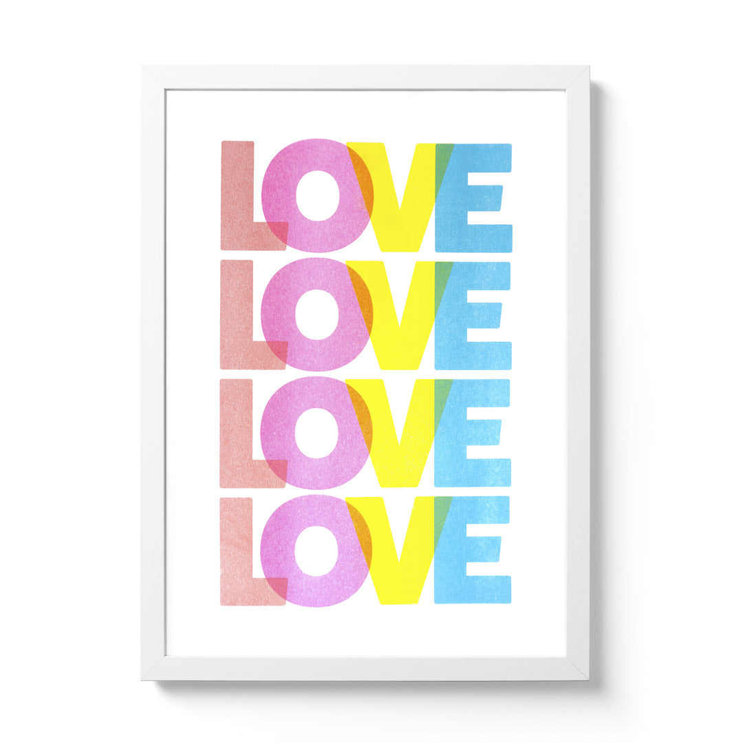 Love - Riso Print – National Park Print Shop