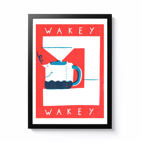 Wakey Wakey A3 Riso Print