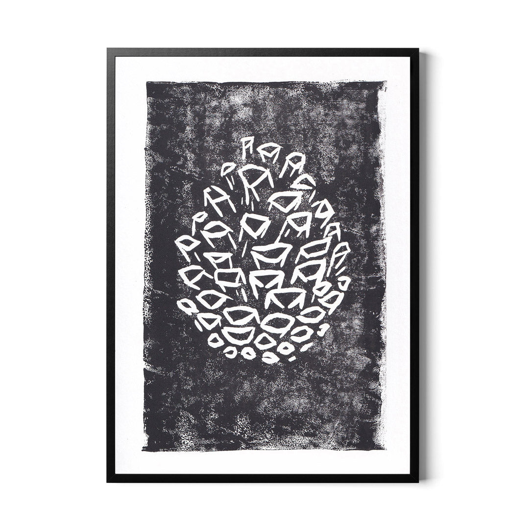 Pinecone - Riso Print