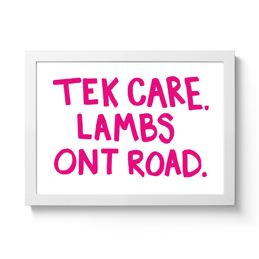 Tek Care. Lambs Ont Road - Pink Riso