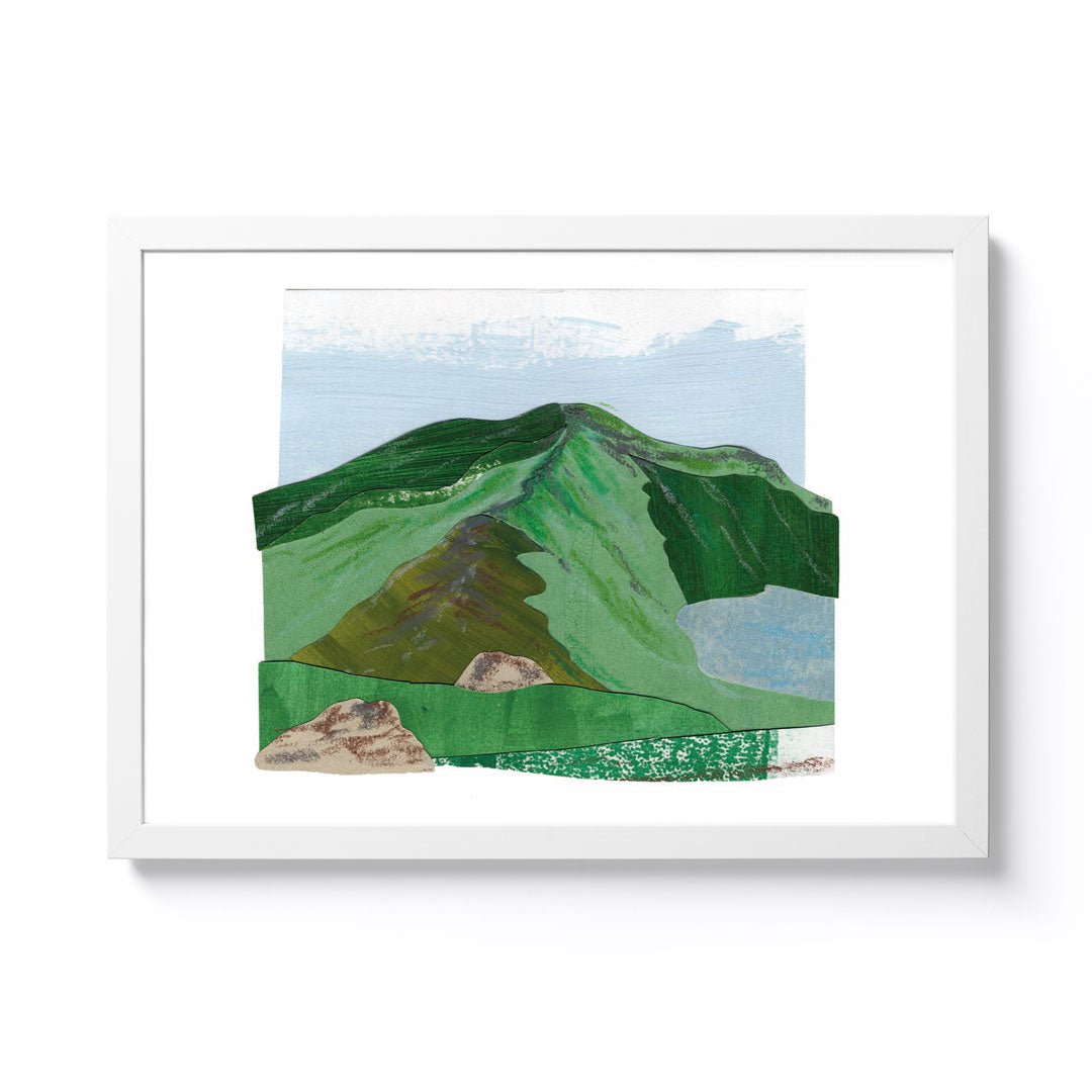 Helvellyn Collage Art Print by Victoria Mandale – National Park Print Shop